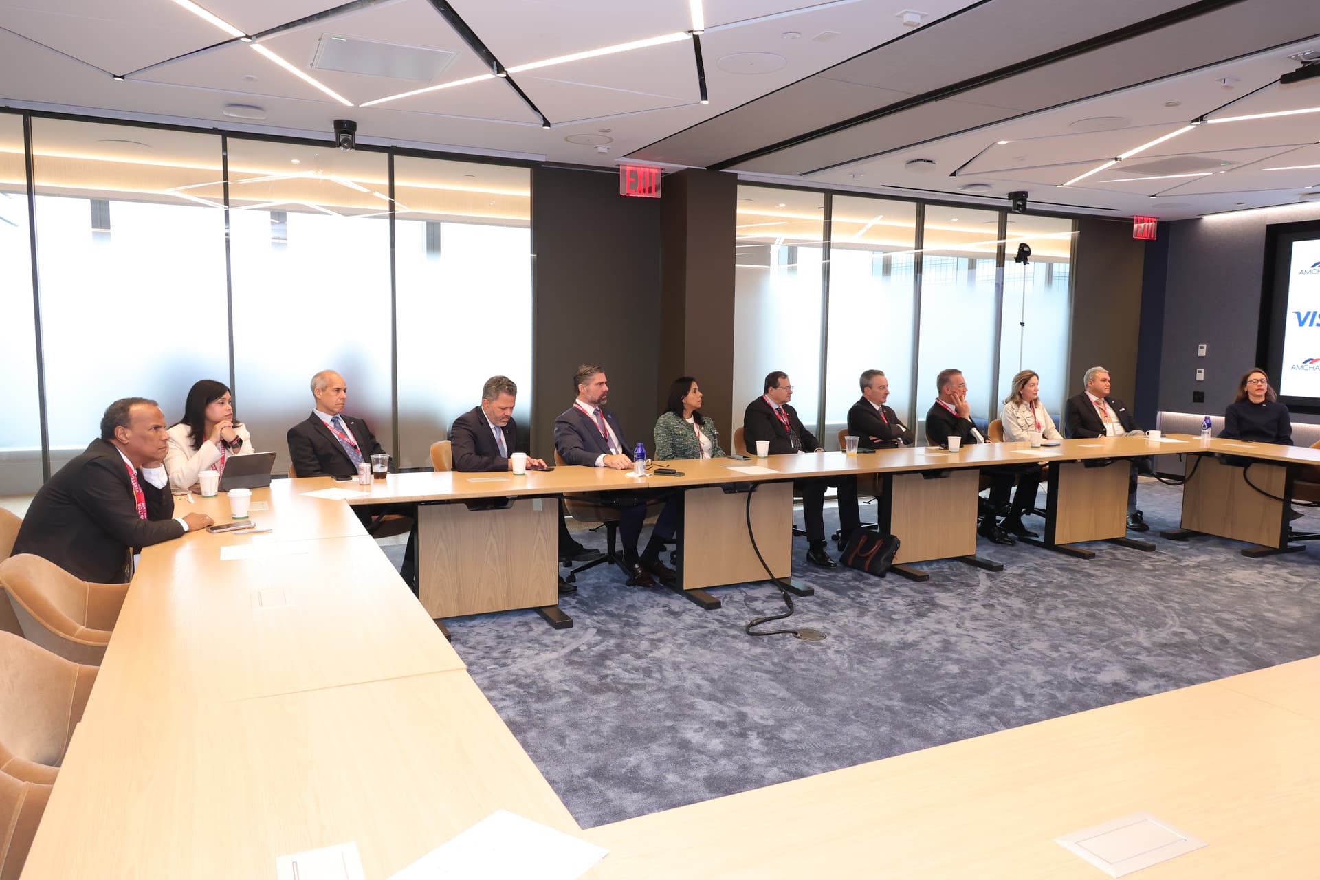 Fotografía 03 de la actividad de AMCHAMDR y Visa en Nueva York